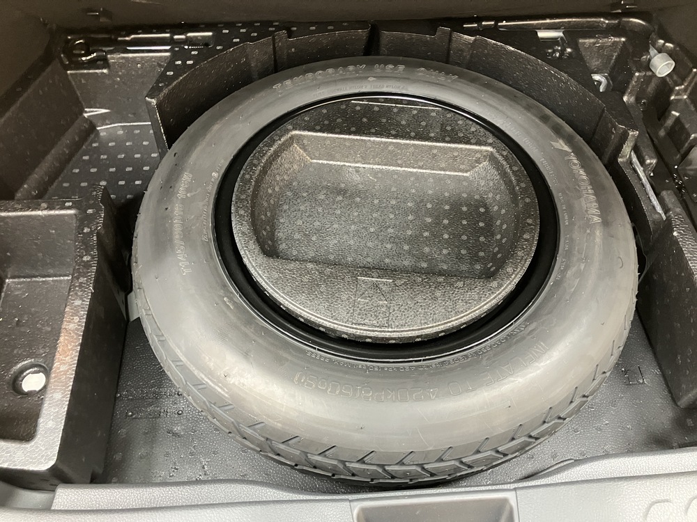 応急用スペアタイヤ