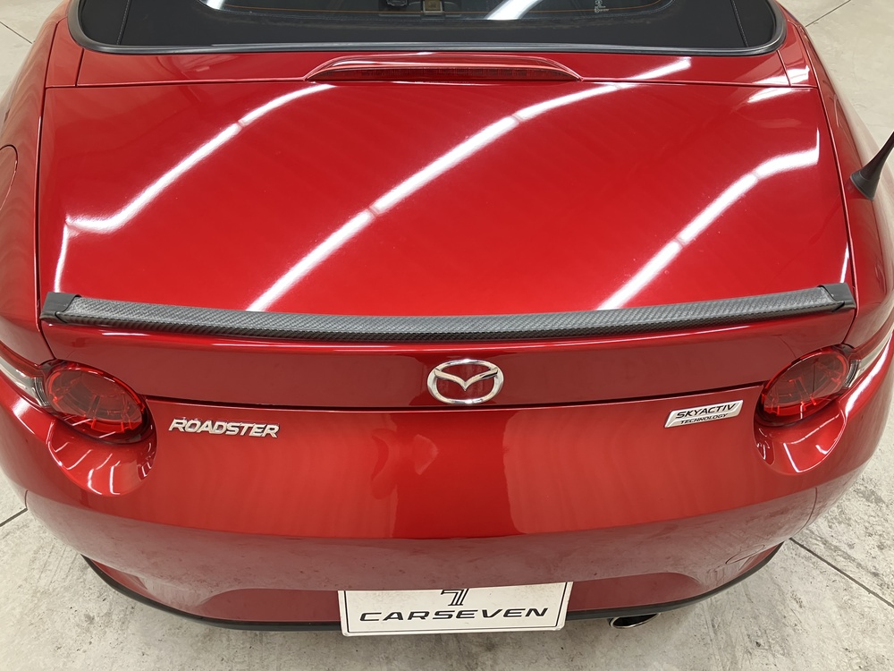 カーボン調リアスポイラー1