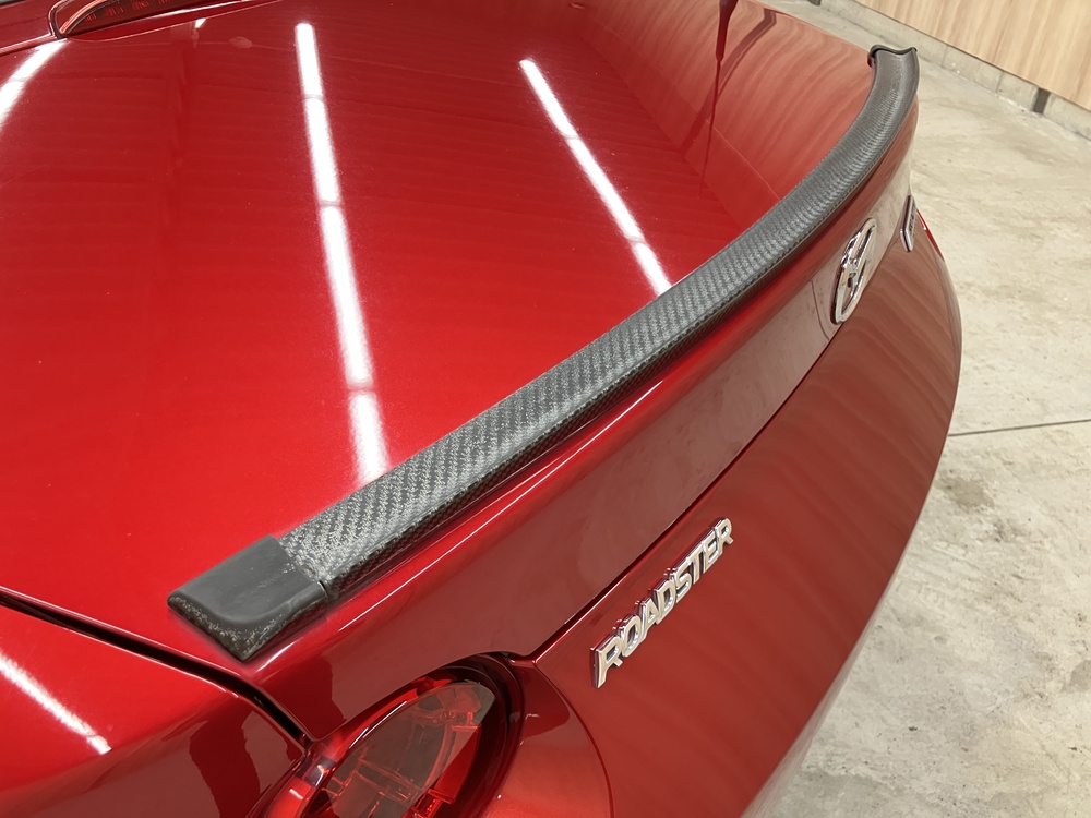 カーボン調リアスポイラー2