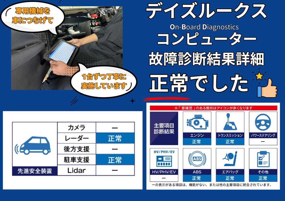 OBD故障診断結果1