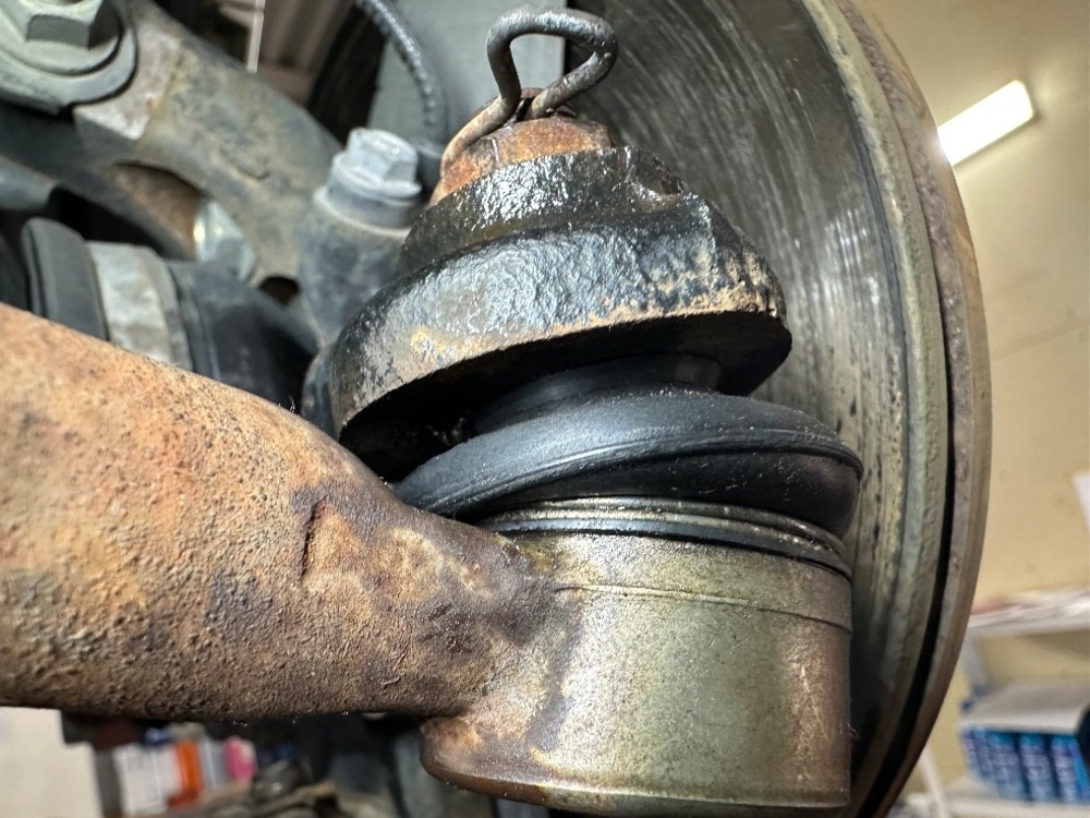 右タイロッドエンドブーツ After