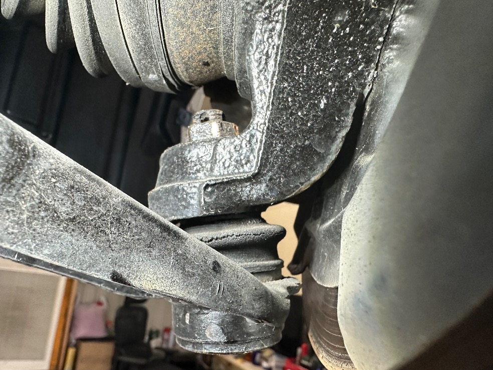 ロアボールジョイントブーツ before