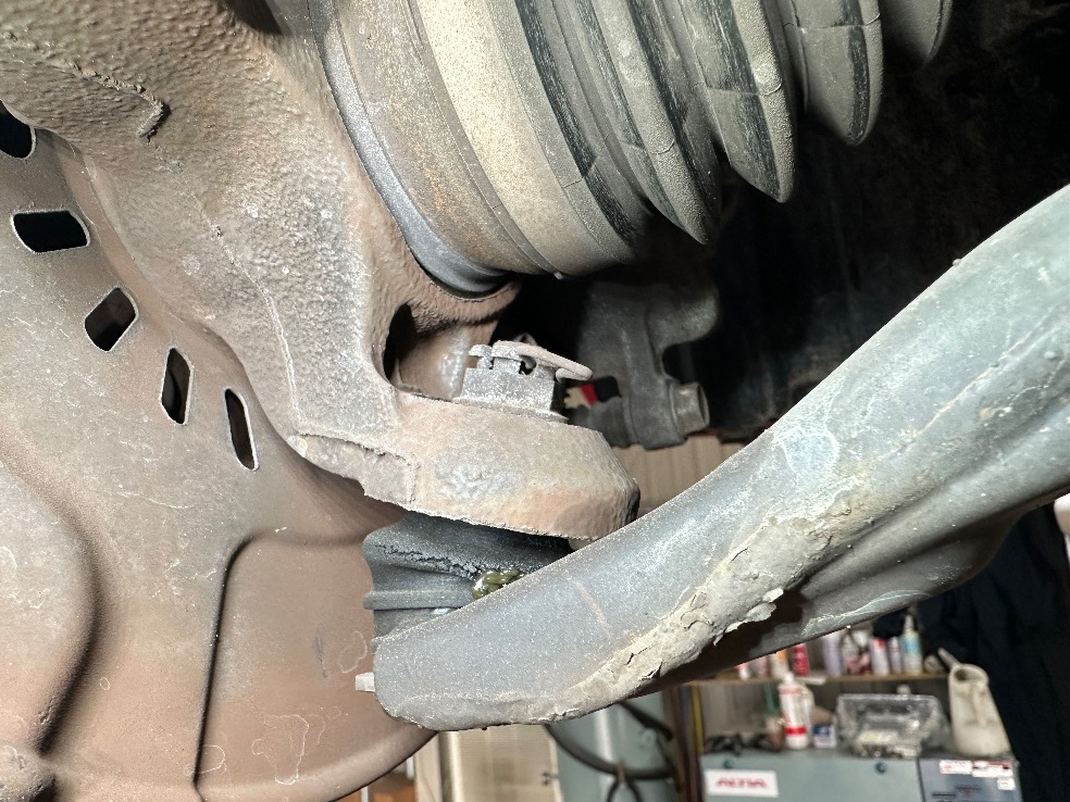 ロアボールジョイントブーツ Before 2