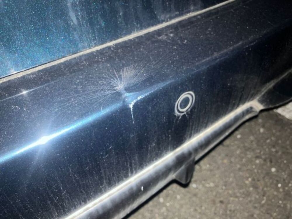 リアバンパー before