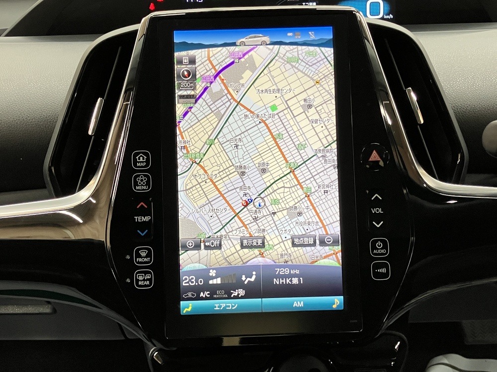 11.6インチタッチディスプレイ