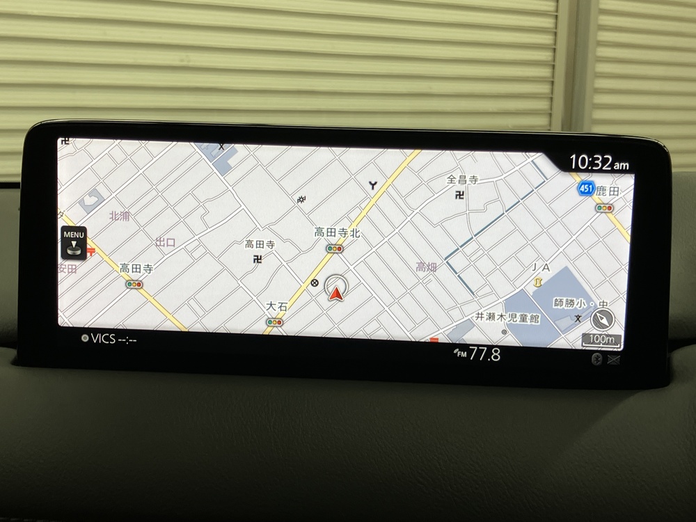 10.25インチセンターディスプレイ