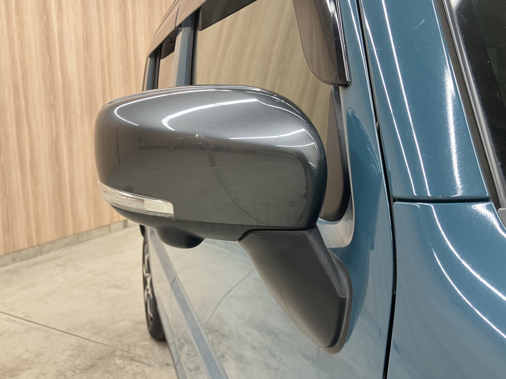 ガンメタリックドアミラー
