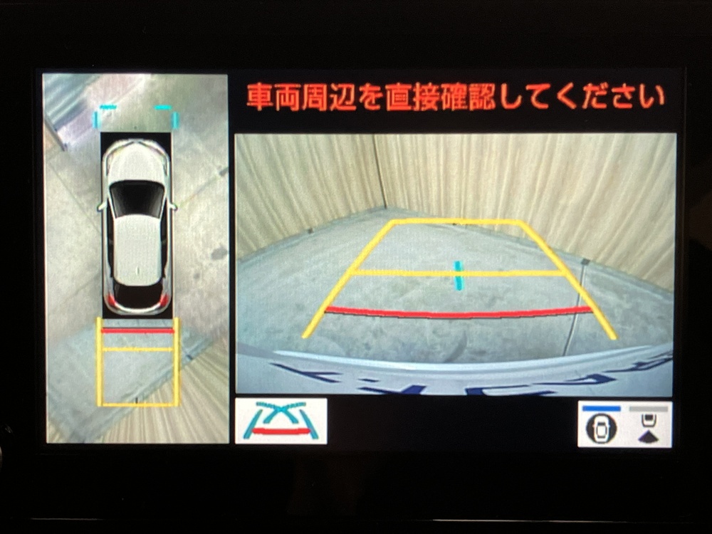 パノラミックビューモニター