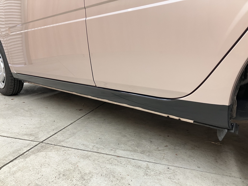 カーボン調＆ピアノブラック ラッピング