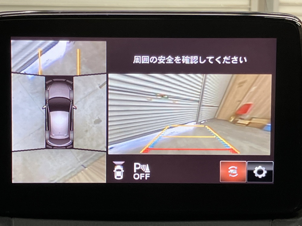 360度ビューモニター