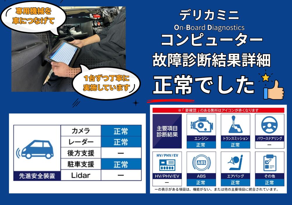 OBD故障診断結果 1/2