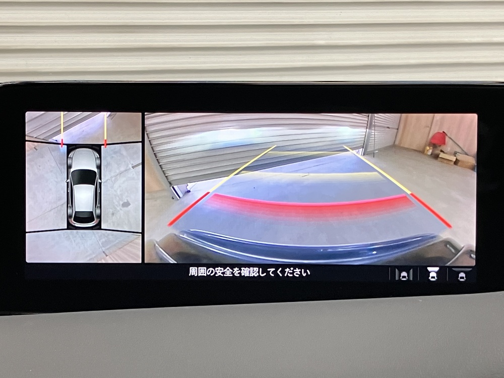 360度ビューモニター