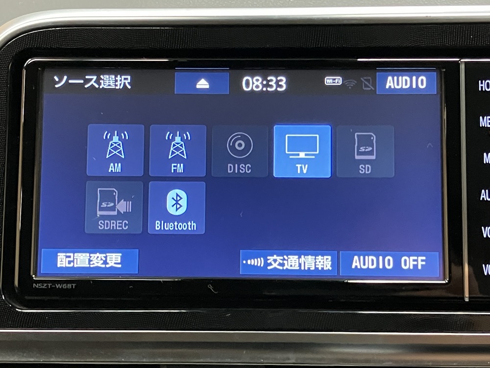 純正オプションナビ