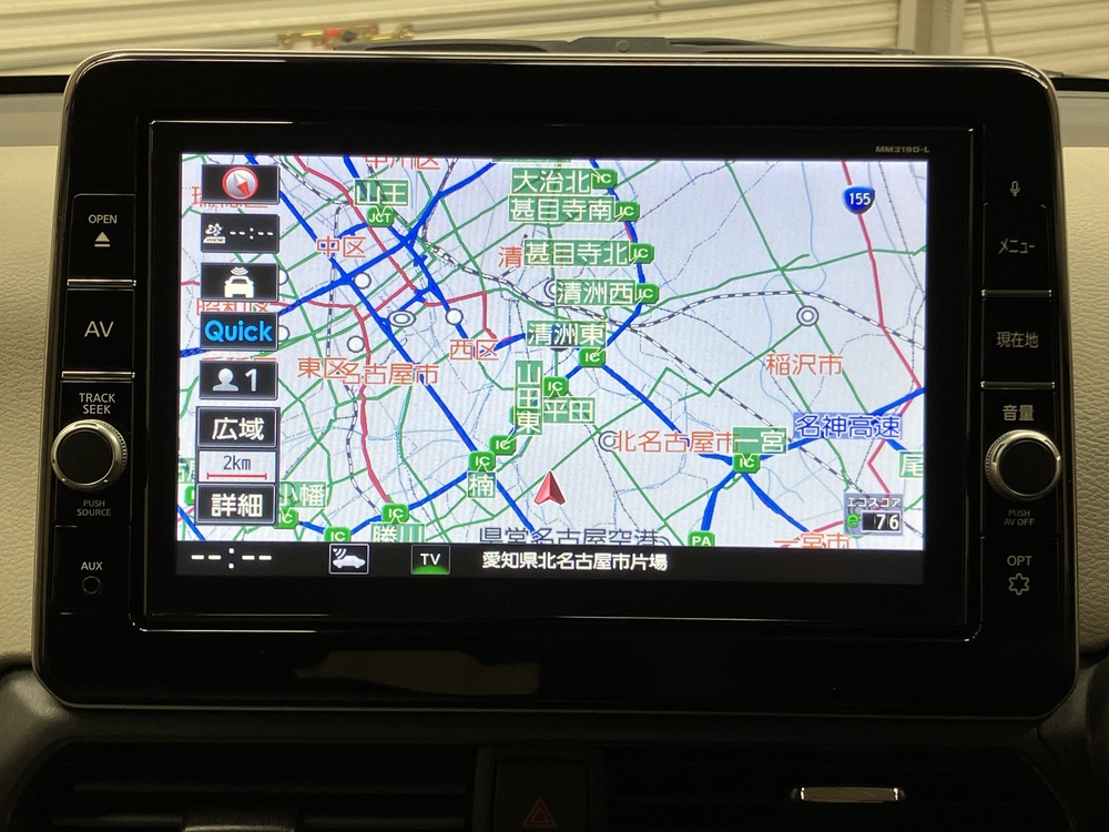 純正オプションナビ