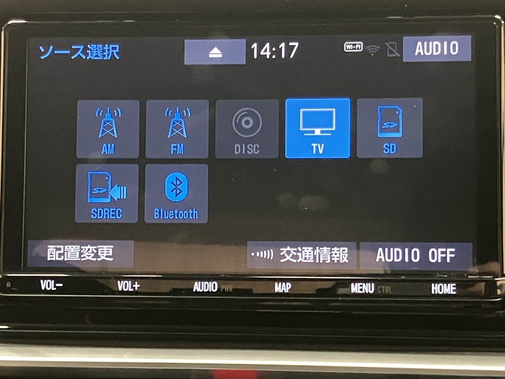 純正オプションナビ 2
