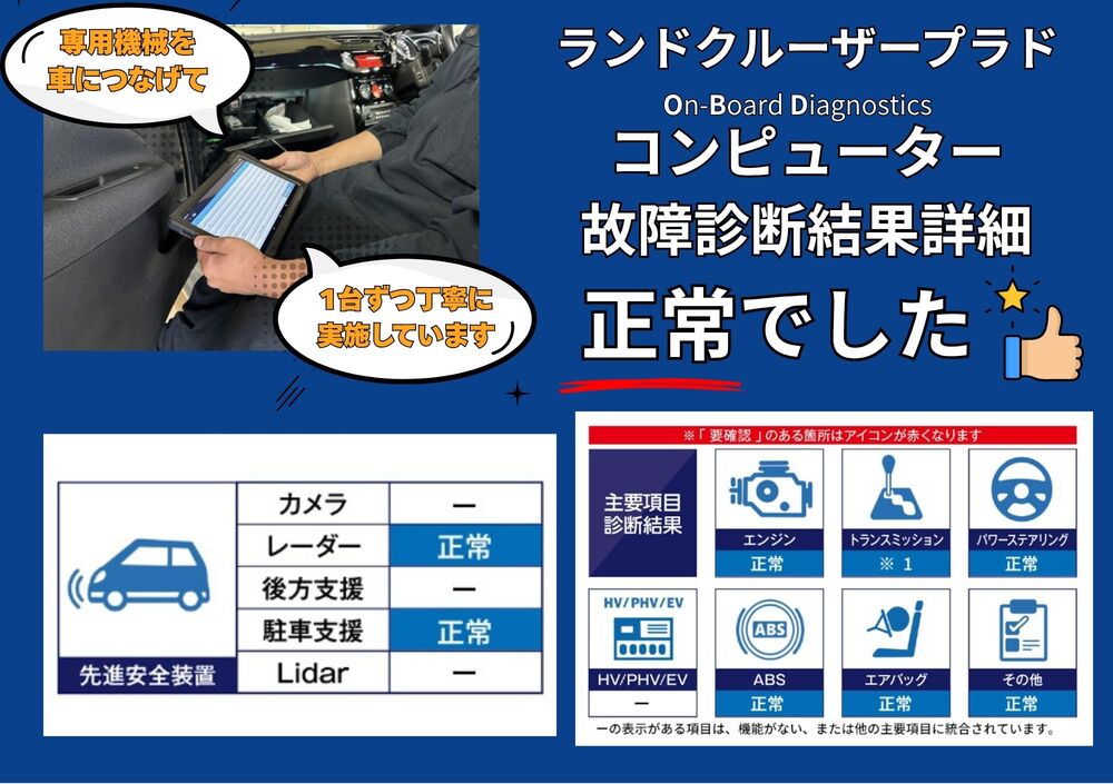 OBD故障診断結果を見る