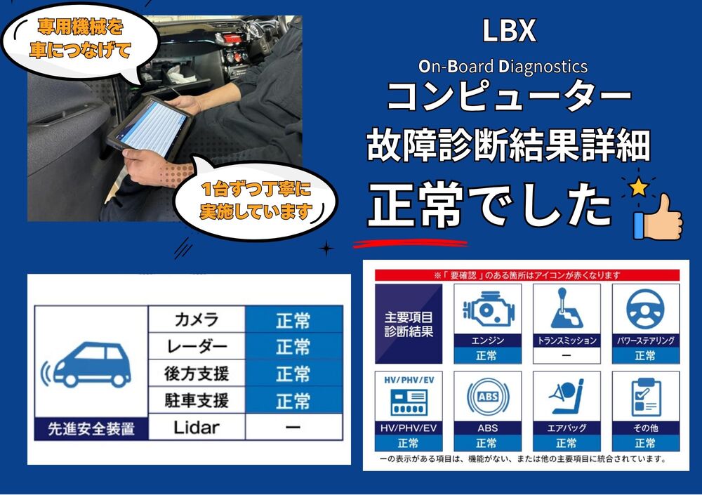 OBD故障診断結果を見る