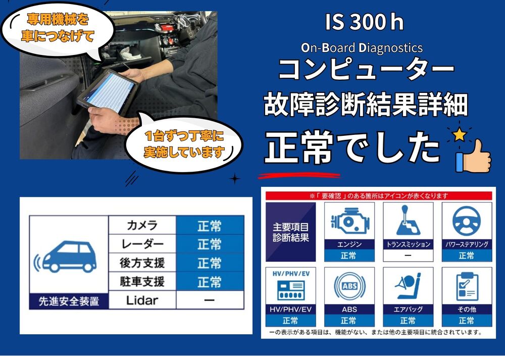 OBD故障診断結果を見る