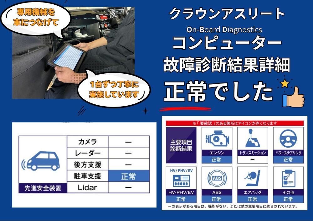 OBD故障診断結果を見る