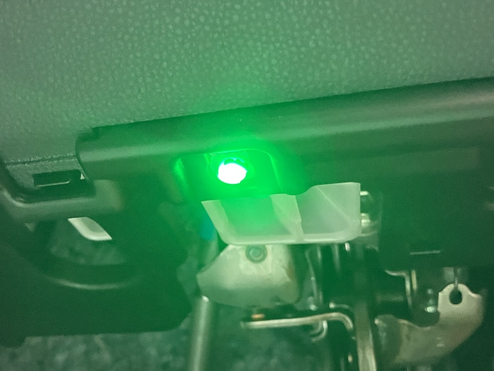 足元LEDランプ